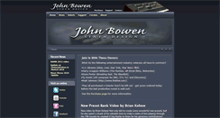 Desktop Screenshot of johnbowen.com